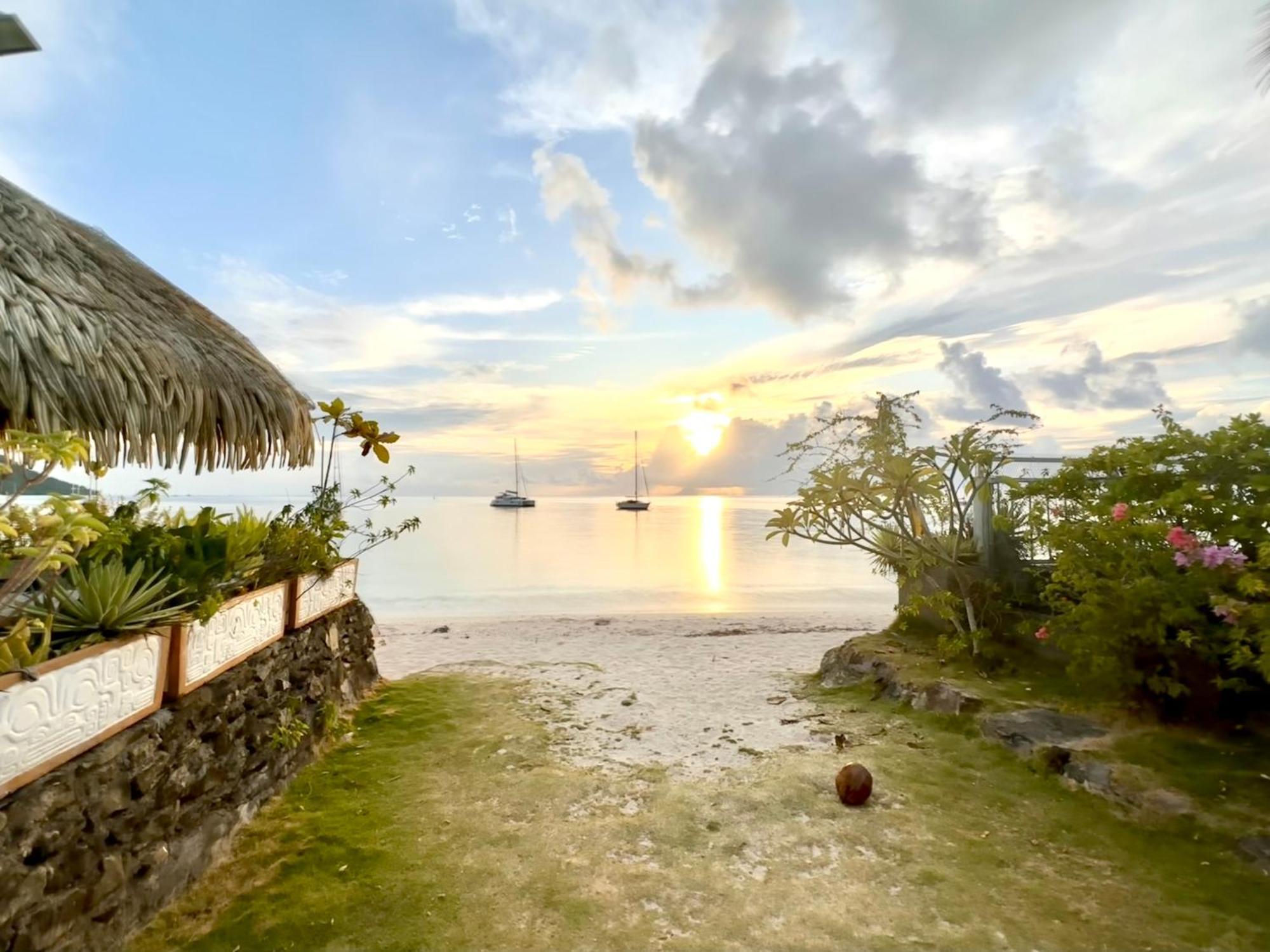 Meri Lodge Huahine « Room Of Marta » Fare Extérieur photo